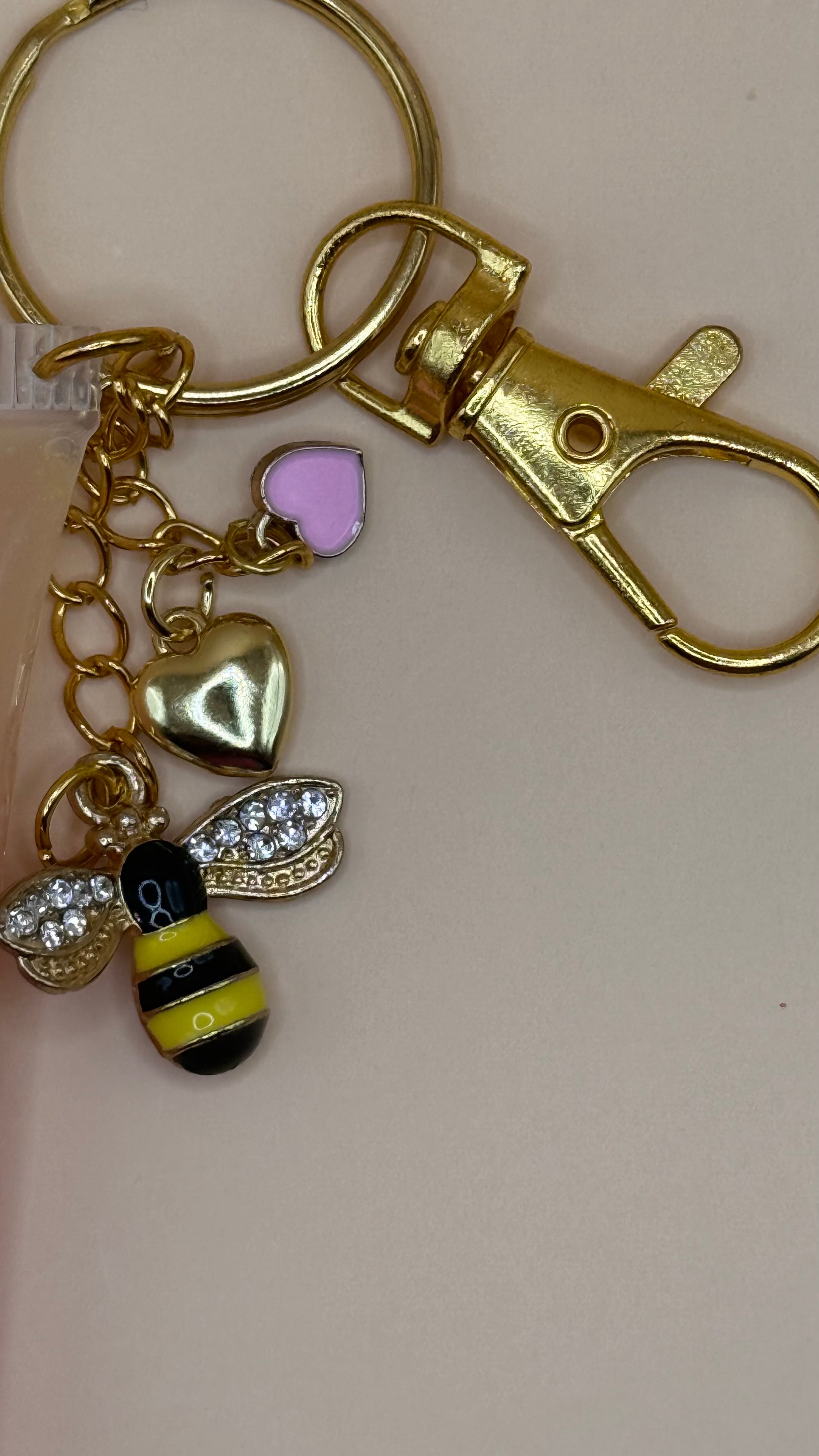 Pink Bee vegan lip gloss / Abeja Rosa